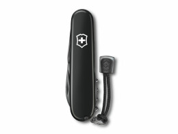 Victorinox Нож перочинный VICTORINOX Spartan Onyx Black, 91 мм, 12 функций, чёрный, со шнурком в комплекте