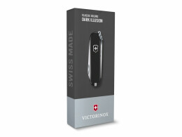 Victorinox Нож-брелок VICTORINOX Classic SD Colors "Dark Illusion", 58 мм, 7 функций, чёрный