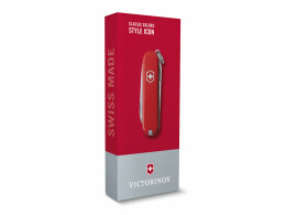 Victorinox Нож-брелок VICTORINOX Classic "Style Icon", 58 мм, 7 функций, красный