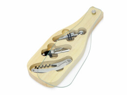 Master of Wine Набор аксессуаров для вина Pinotage со стеклянной крышкой