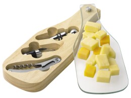 Master of Wine Набор аксессуаров для вина Pinotage со стеклянной крышкой