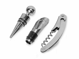 Master of Wine Набор аксессуаров для вина Pinotage со стеклянной крышкой