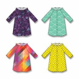 сделано в России Дождевик классический RainCoat на заказ, разноцветный, единый размер