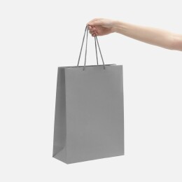 сделано в России Пакет бумажный Porta XL, серый