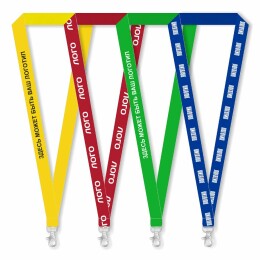 сделано в России Лента для бейджа с печатью SilkPrint на заказ