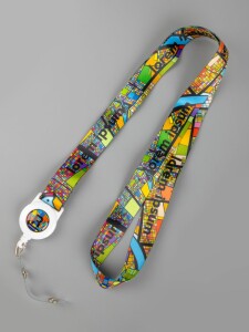 сделано в России Лента для бейджа с ретрактором TapePrint на заказ