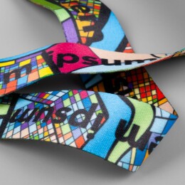 сделано в России Лента для бейджа с ретрактором TapePrint на заказ