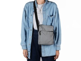 US Basic Светоотражающая сумка через плечо Reflector, светоотражающий с внутренним карманом