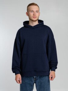 Molti Худи оверсайз Kulonga Comfort, темно-синее