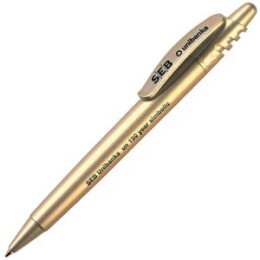 Lecce Pen X-8 SAT, ручка шариковая, золотистый, пластик