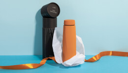 Chili Термос "Calypso", покрытие soft touch, 500 мл оранжевый