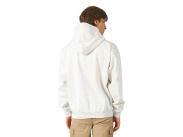 US Basic Толстовка с капюшоном оверсайз «Berlin» унисекс, белый меланж