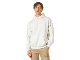 US Basic Толстовка с капюшоном оверсайз «Berlin» унисекс, белый меланж