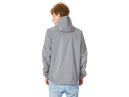 US Basic Ветровка светоотражающая 2XL, серебристый