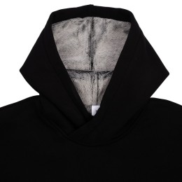 Molti Худи Furry Oversize, черное