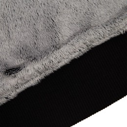 Molti Худи Furry Oversize, черное