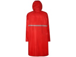 US Basic Длинный дождевик Lanai из полиэстера со светоотражающей тесьмой, красный