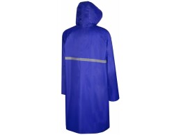 US Basic Длинный дождевик Lanai из полиэстера со светоотражающей тесьмой, кл.синий