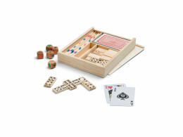 Разное PLAYTIME. Игровой набор, 4 в одном, Натуральный светлый