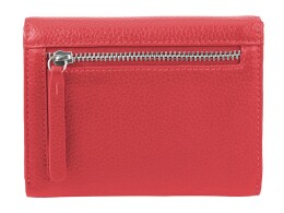 bugatti Кошелёк женский BUGATTI ЛИНДА | LINDA, красный, натуральная воловья кожа, 12х3х9,5 см
