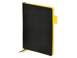 Bruno Visconti Ежедневник недатированный А5 "Boston", черный (желтый обрез)