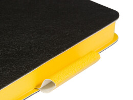 Bruno Visconti Ежедневник недатированный А5 "Boston", черный (желтый обрез)