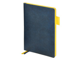 Bruno Visconti Ежедневник недатированный А5 "Boston", темно-синий (желтый обрез)