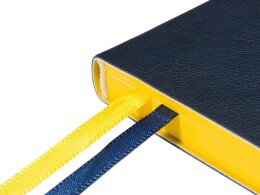 Bruno Visconti Ежедневник недатированный А5 "Boston", темно-синий (желтый обрез)