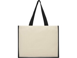 Разное Сумка-тоут Varai для покупок из холщового хлопка и джута (плотность 320 г/м2), черный