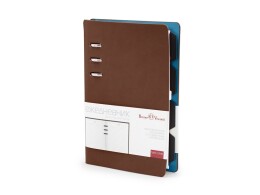 Bruno Visconti Ежедневник недатированный А5 «Firenze», коричневый (Р)