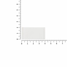 сделано в России Лейбл из ПВХ Dzeta, XS, белый