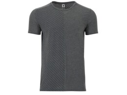 Roly Футболка "Baku" мужская, меланжевый эбеновый