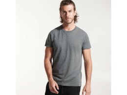 Roly Футболка "Baku" мужская, меланжевый эбеновый