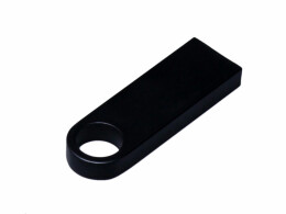 Разное USB 3.0-флешка на 32 Гб с мини чипом и круглым отверстием, черный