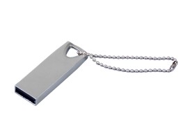 Разное USB 2.0-флешка на 4 Гб с мини чипом, компактный дизайн, стильное отверстие для цепочки