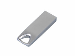 Разное USB 2.0-флешка на 16 Гб с мини чипом, компактный дизайн, стильное отверстие для цепочки