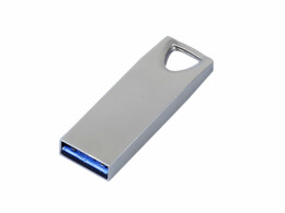 Разное USB 3.0-флешка на 64 Гб с мини чипом, компактный дизайн, стильное отверстие для цепочки