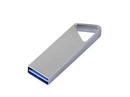 Разное USB 2.0-флешка на 512 Мбайт с мини чипом, компактный дизайн, отверстие треугольной формы для цепочки