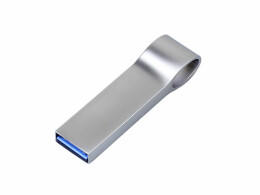 Разное USB 2.0-флешка на 8 Гб с мини чипом, компактный дизайн, боковое отверстие для цепочки