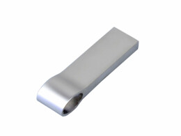 Разное USB 2.0-флешка на 8 Гб с мини чипом, компактный дизайн, боковое отверстие для цепочки