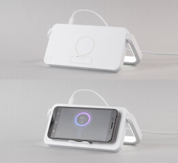 CPen Лампа складная "Smart Light" с беспроводным (10W) зарядным устройством и подставкой для смартфона