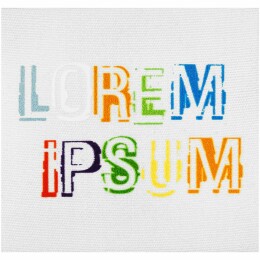 сделано в России Лейбл хлопковый Doni, L, беленый