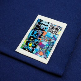 сделано в России Лейбл хлопковый Doni, XL, беленый