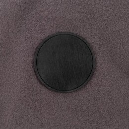 сделано в России Лейбл из ПВХ Dzeta Round, L, черный