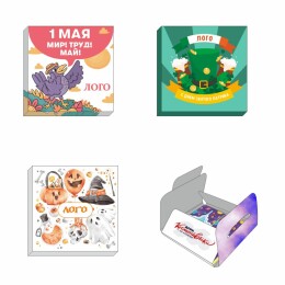 сделано в России Набор шоколада Choco Konvert на заказ