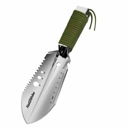Naturehike Многофункциональная ручная лопата Hike and Dig, серебристая