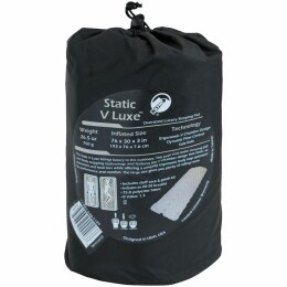 Klymit Надувной коврик Static V Luxe, серый
