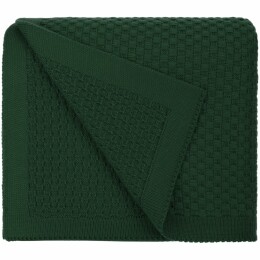 teplo Плед Sheerness, темно-зеленый