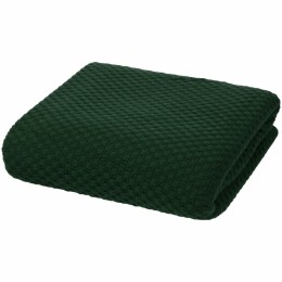 teplo Плед Sheerness, темно-зеленый