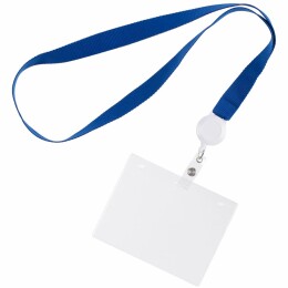 Разное Карман для бейджа Lucid, горизонтальный, из фактурного ПВХ